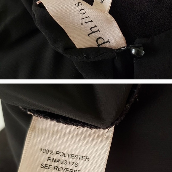 Philosophy Dressy Black Top - Picture 5 of 5